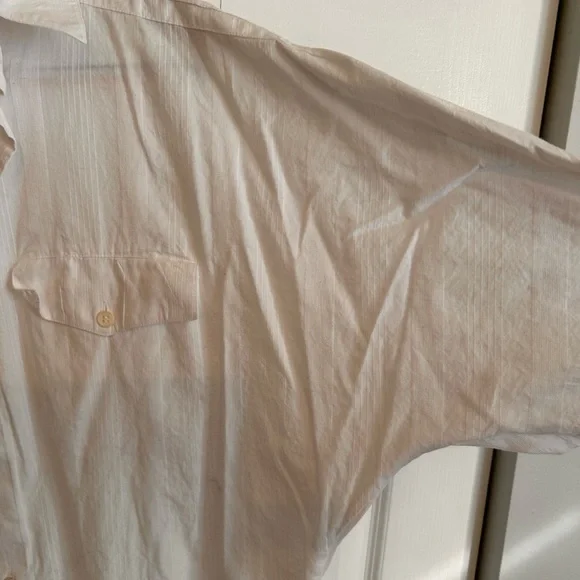 Marithe Francois Girbaud White Button-Up Shirt - Picture 10 of 12